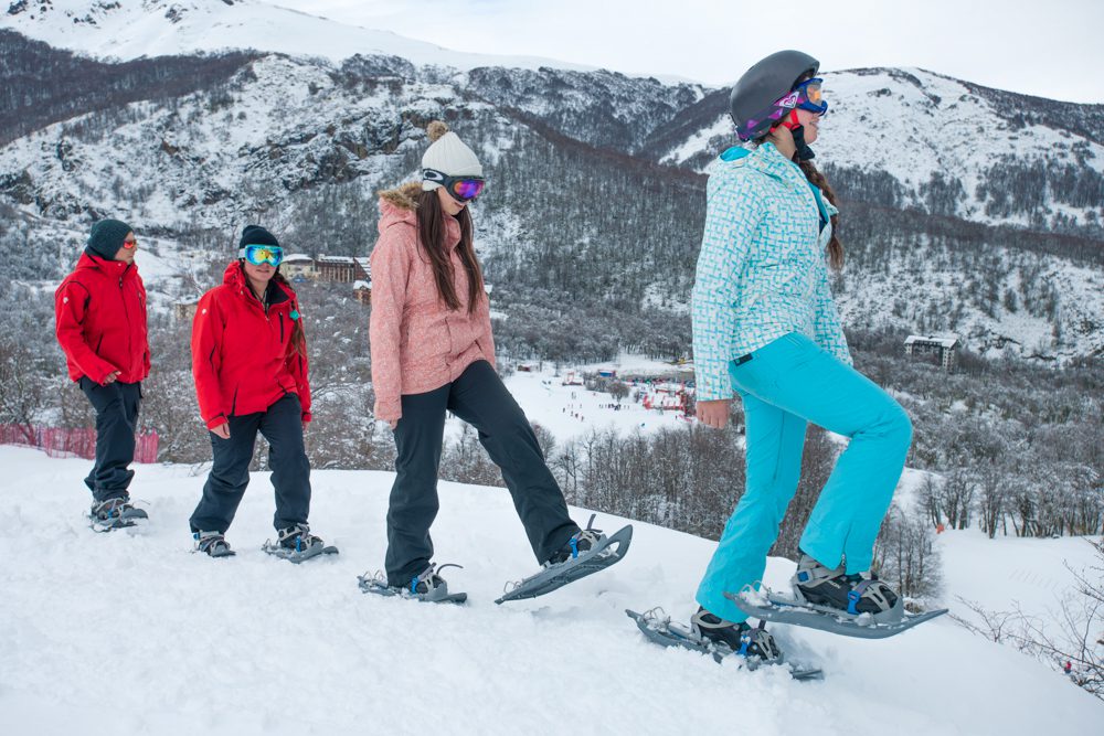 Snowshoeing